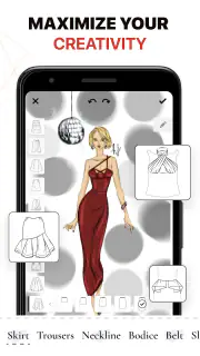 Fashion Design Sketches Book screenshot 5