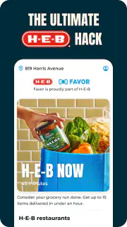 Favor: Texas Food Delivery screenshot 4
