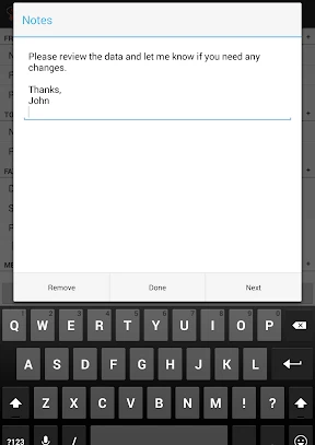 FaxCover Pro Create Cover Page screenshot