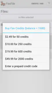 FaxFile - Send Fax from phone screenshot 5