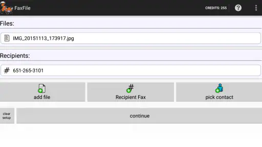 FaxFile - Send Fax from phone screenshot 7