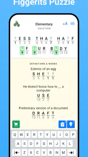 Figgerits - Word Puzzle Game screenshot 1