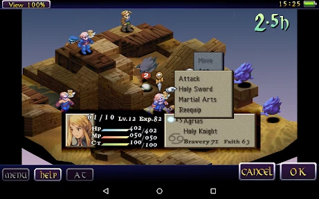 FINAL FANTASY TACTICS : WotL screenshot