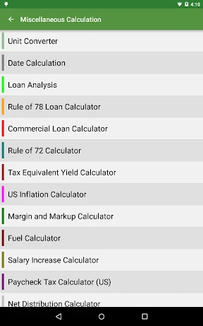 Financial Calculators Pro screenshot