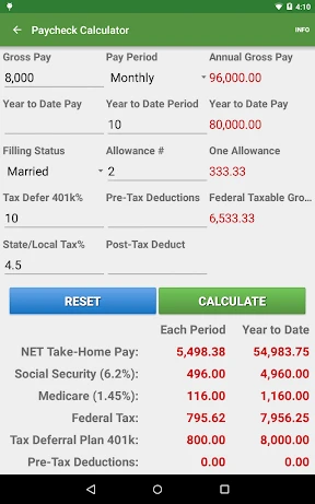 Financial Calculators Pro screenshot