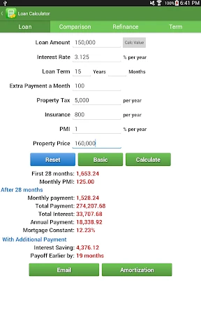 Financial Calculators Pro screenshot