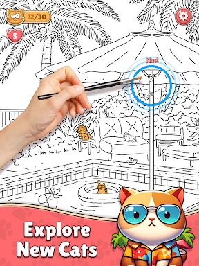 Find The Cat - Spot It! screenshot