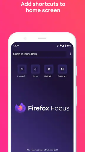 Firefox Focus: No Fuss Browser screenshot