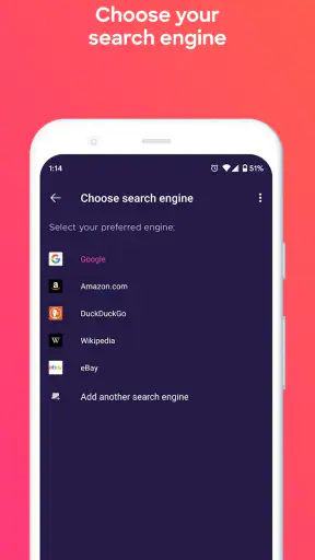 Firefox Focus: No Fuss Browser screenshot