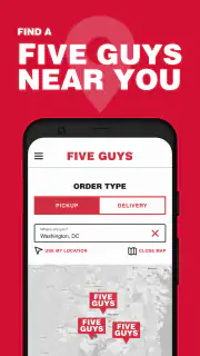 Five Guys Burgers & Fries screenshot 3