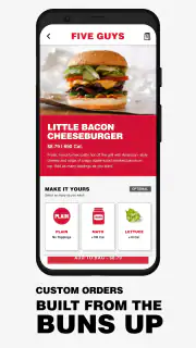 Five Guys Burgers & Fries screenshot 4