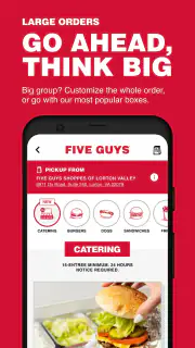 Five Guys Burgers & Fries screenshot 5