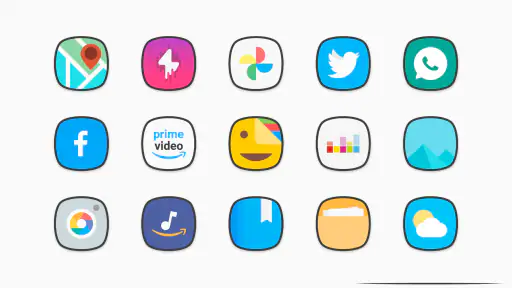 Flat Squircle - Icon Pack screenshot 3