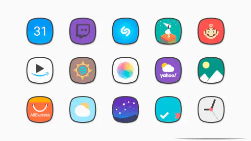Flat Squircle - Icon Pack screenshot 4
