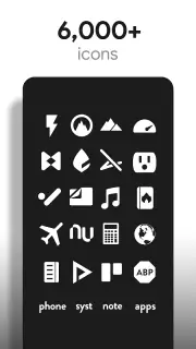 Flight Pro - White Icon Pack screenshot 2