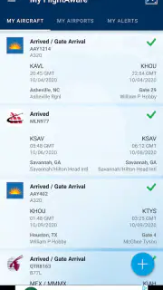 FlightAware Flight Tracker screenshot 2