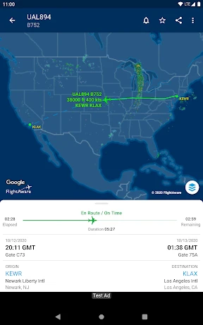 FlightAware Flight Tracker screenshot