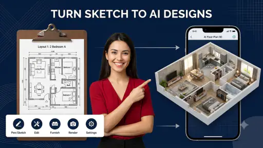 Floor Plan Creator: Home DecAi screenshot 1