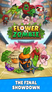 Flower vs zombie: City Defense screenshot 1