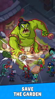 Flower vs zombie: City Defense screenshot 2
