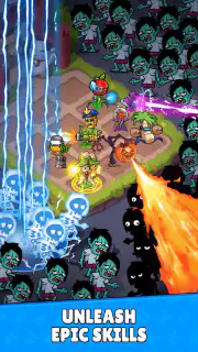 Flower vs zombie: City Defense screenshot 5