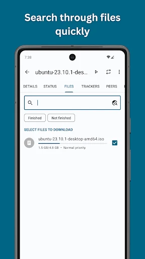 Flud - Torrent Downloader screenshot