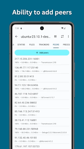 Flud - Torrent Downloader screenshot