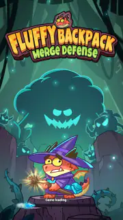 Fluffy Backpack: Merge Defense screenshot 1