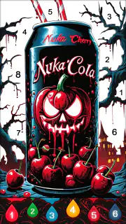 Fluid Art:Color By Number screenshot 2