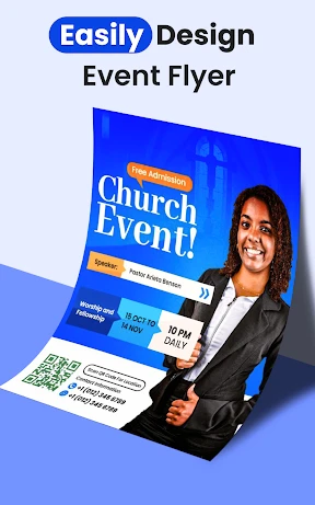 Flyers, Poster Maker, Design screenshot