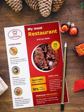 Flyers, Poster Maker, Design screenshot