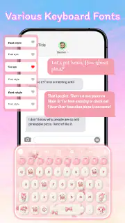 Font Keyboard Themes, Emoji screenshot 2