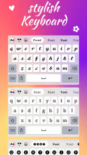 Fonts Keyboard Themes & Emoji screenshot 3