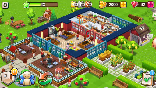 Food Street - Restaurant Game screenshot 7