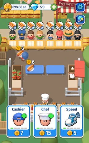 Foodventure Inc: Idle Tycoon screenshot