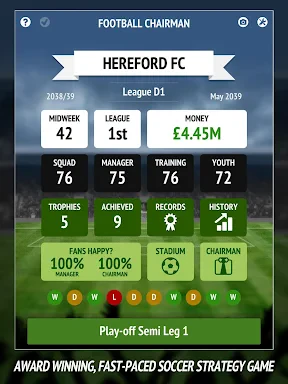 Football Chairman Pro (Soccer) screenshot