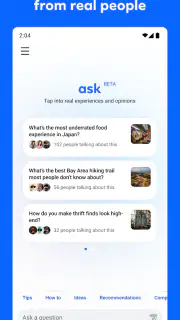 Forum, a Facebook app screenshot 1