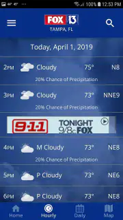 FOX 13 Tampa: SkyTower Weather screenshot 2