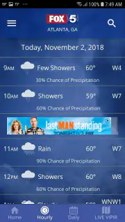 FOX 5 Storm Team Weather Radar screenshot 4