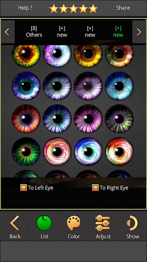 FoxEyes - Change Eye Color screenshot