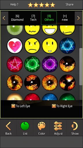 FoxEyes - Change Eye Color screenshot