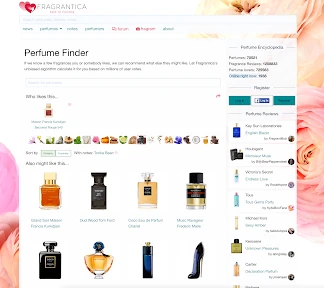 Fragrantica Perfumes screenshot
