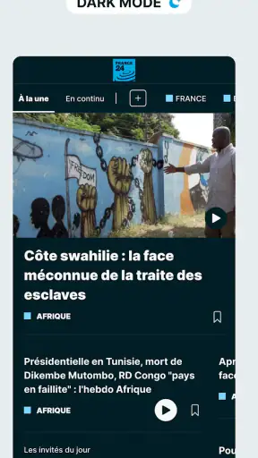 FRANCE 24 - Live news 24/7 screenshot