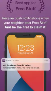 Freebie Alerts: Free Stuff App screenshot 1