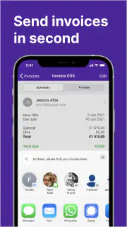 Freebie Invoice Maker Simple screenshot 4