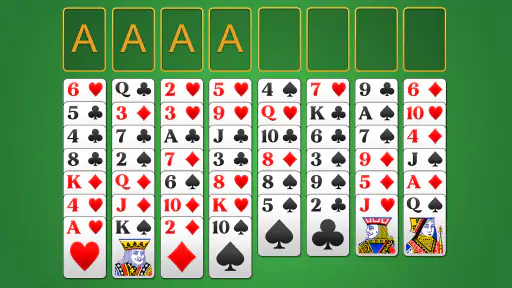 FreeCell Solitaire screenshot 1