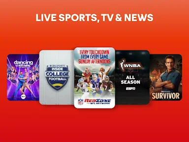 Fubo: Watch Live TV & Sports screenshot