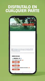 Futbol Gigante screenshot 3