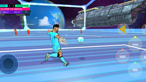 Galaxy Soccer : 3v3 Battle screenshot 4