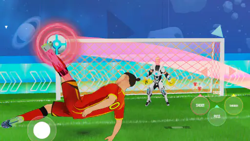 Galaxy Soccer : 3v3 Battle screenshot 7